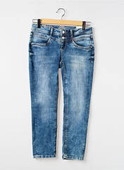 Jeans coupe slim bleu STREET ONE pour femme seconde vue