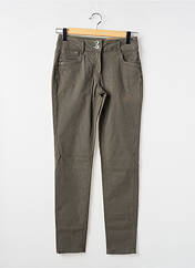 Jeans coupe slim vert CECIL pour femme seconde vue