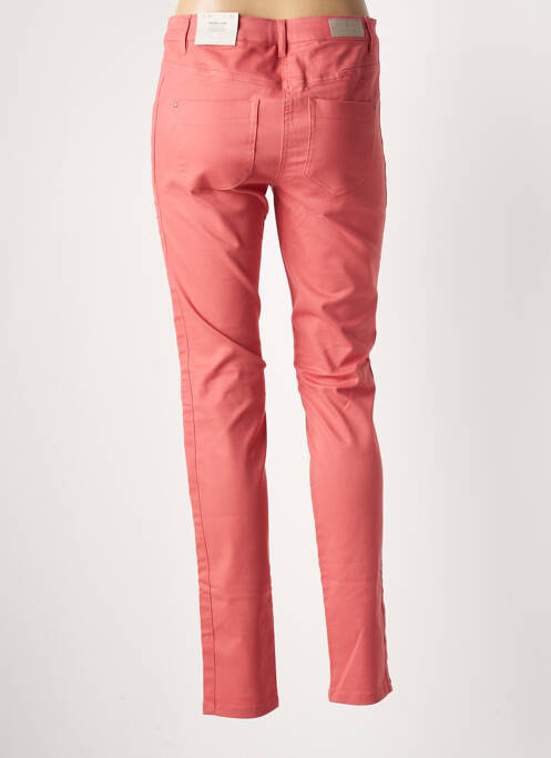 Jeans coupe slim stretch taille normale orange BRANDTEX femme