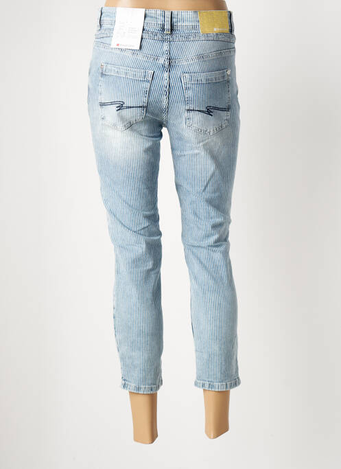 Jeans coupe slim stretch taille haute bleu STREET ONE femme