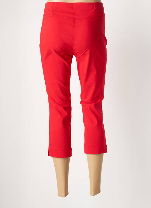Legging stretch taille normale rouge BRANDTEX femme