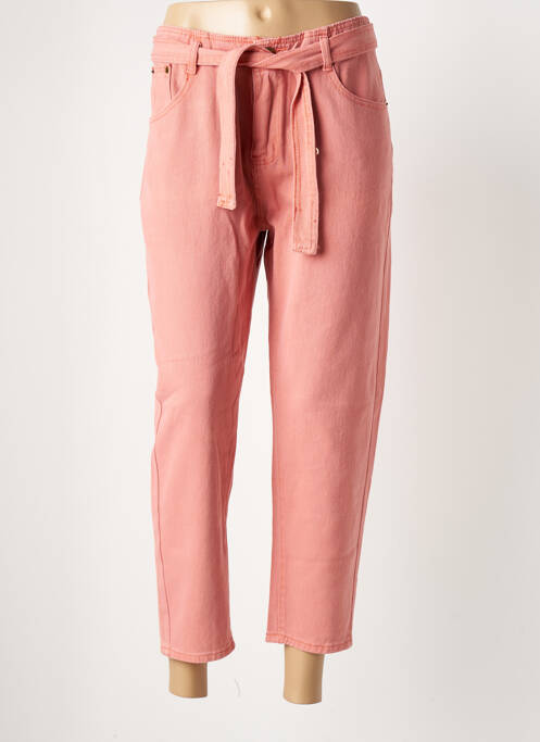 Jeans coupe droite orange MOLLY BRACKEN pour femme