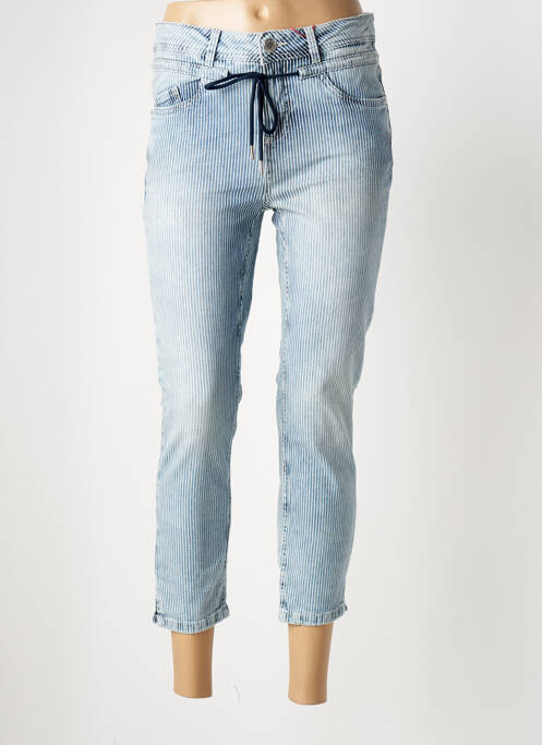 Jeans coupe slim bleu STREET ONE pour femme