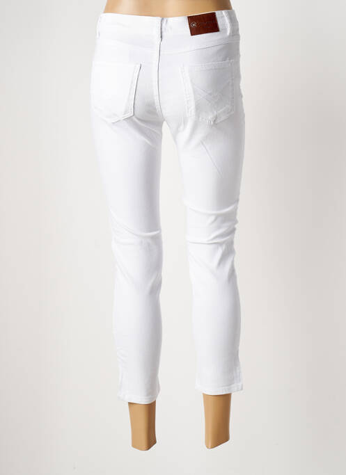 Jeans skinny blanc CHATTAWAK pour femme