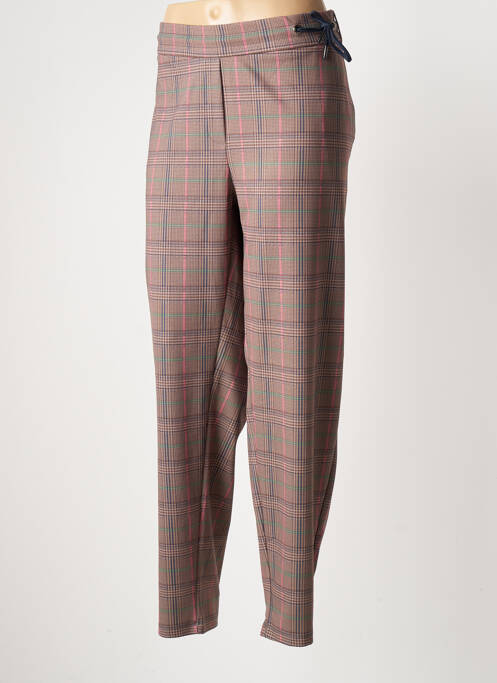 Pantalon chino marron CECIL pour femme