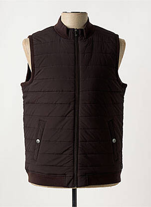 Doudoune poches sans capuche marron CAMBRIDGE homme