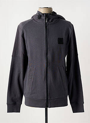 Veste casual resserrée sur le bas gris STREET ONE homme