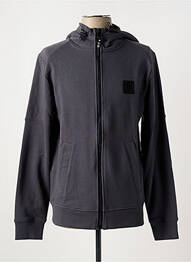 Veste casual resserrée sur le bas gris STREET ONE homme