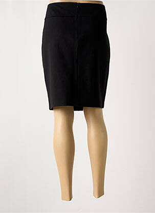 Jupe mi-longue stretch noir MAE MAHE femme