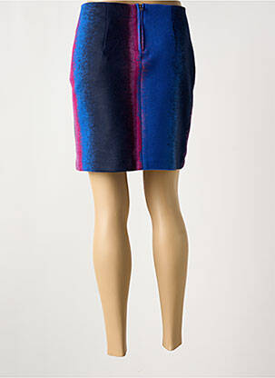 Jupe courte coupe droite bleu STREET ONE femme