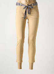 Pantalon 7/8 beige FREEMAN T.PORTER pour femme seconde vue
