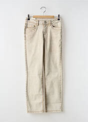 Pantalon droit beige TOM TAILOR pour femme seconde vue