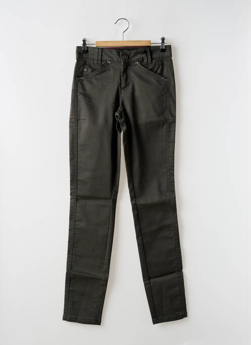 Jeans coupe slim vert STREET ONE pour femme