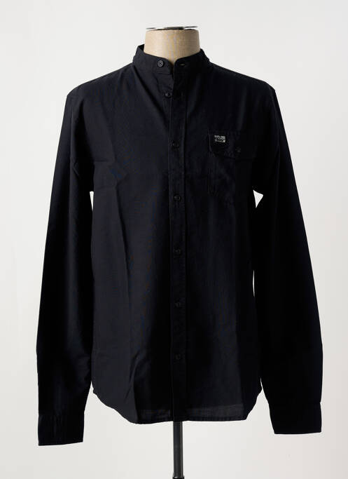 Chemise manches longues noir STREET ONE pour homme