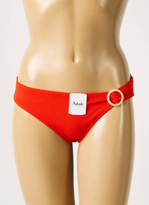 Bas de maillot de bain orange AUBADE pour femme