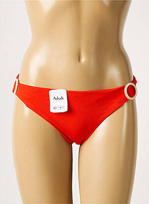 Bas de maillot de bain stretch culotte orange AUBADE femme