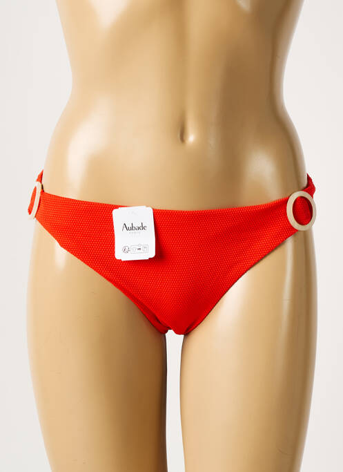 Bas de maillot de bain orange AUBADE femme