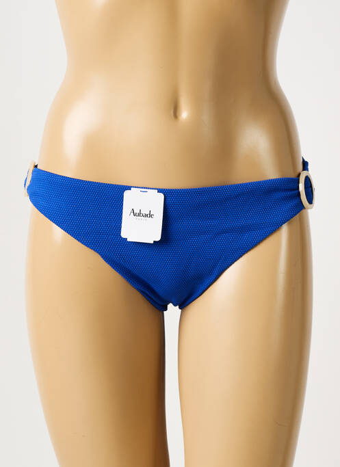 Bas de maillot de bain bleu AUBADE femme