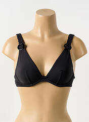 Haut de maillot de bain noir AUBADE pour femme seconde vue