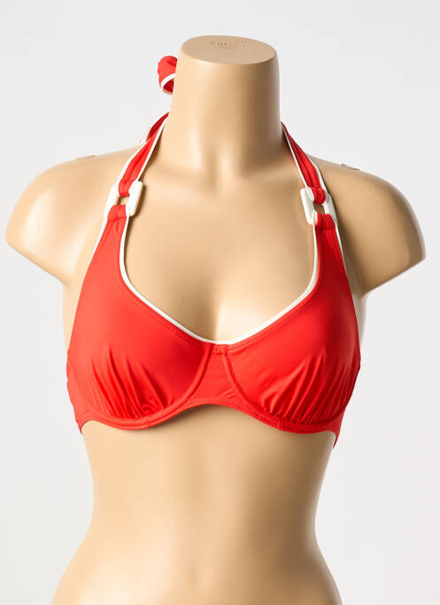 Haut de maillot de bain rouge AUBADE pour femme
