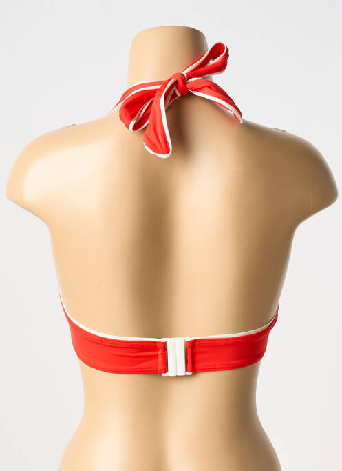 Haut de maillot de bain rouge AUBADE femme
