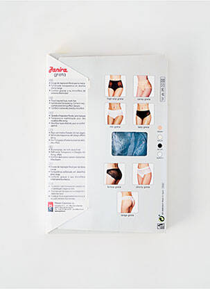 Culotte tissage dentelle bleu JANIRA femme