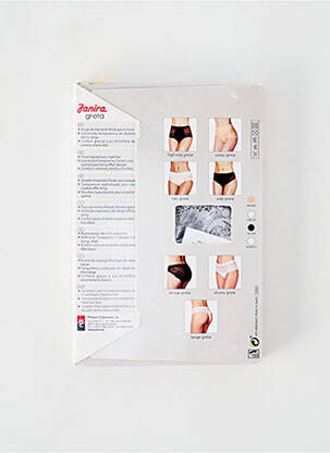 Culotte tissage dentelle gris JANIRA femme