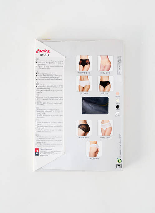 Culotte noir JANIRA pour femme