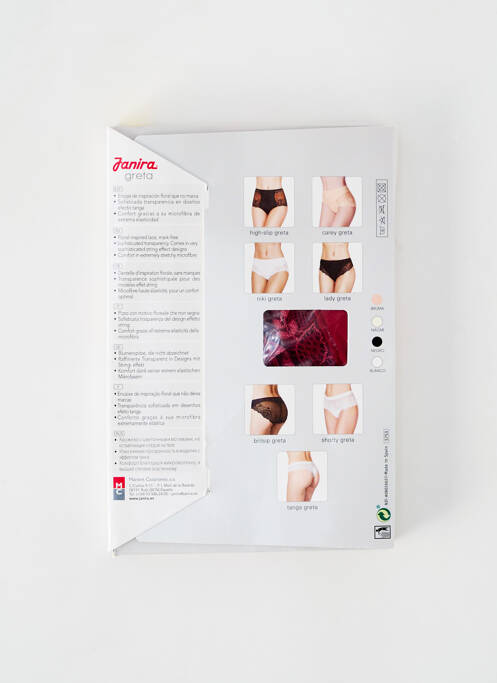 Shorty violet JANIRA pour femme