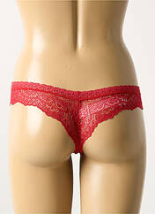 Tanga rouge JANIRA pour femme seconde vue