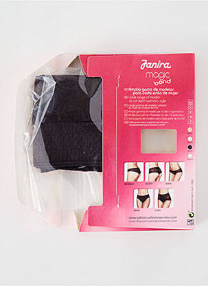 Culotte tissage dentelle marron JANIRA femme