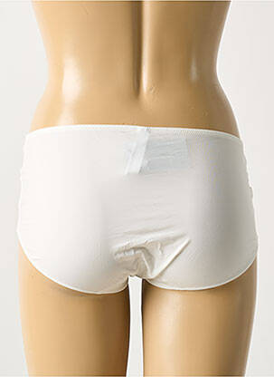 Shorty effet matière satinée beige MARIE JO femme