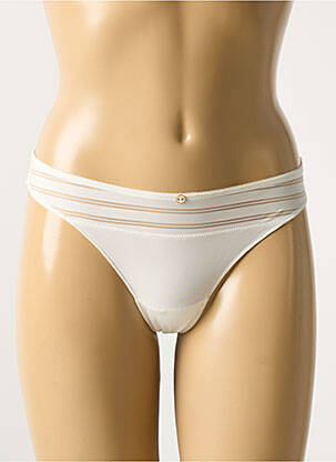 String micro fibres beige MARIE JO femme