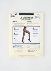 Collants noir LE BOURGET pour femme seconde vue