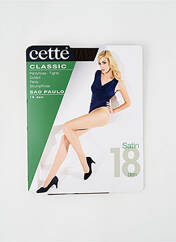 Collants marron CETTE pour femme seconde vue