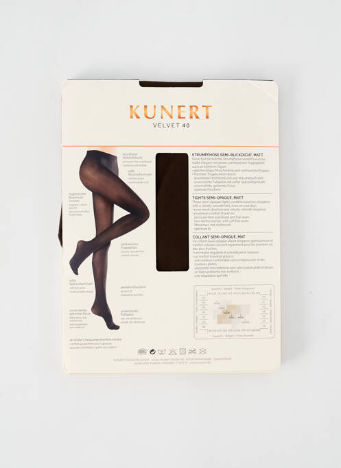 Collants marron KUNERT pour femme