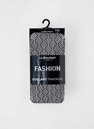 Collants stretch noir LE BOURGET femme
