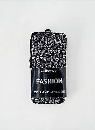 Collants stretch noir LE BOURGET femme