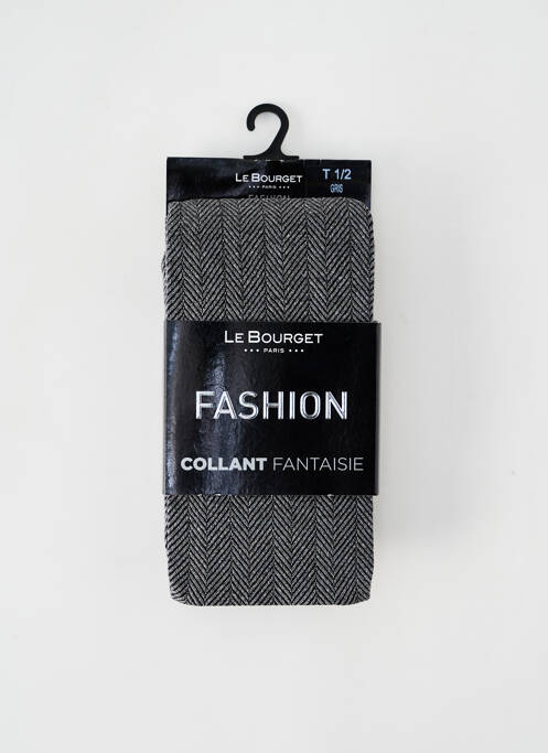 Collants gris LE BOURGET pour femme