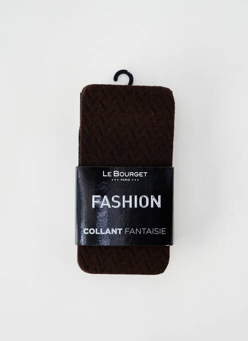 Collants marron LE BOURGET pour femme