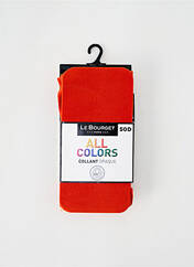 Collants orange LE BOURGET pour femme seconde vue