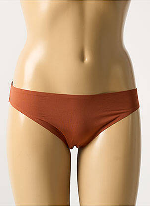 Culotte stretch marron MARIE JO femme