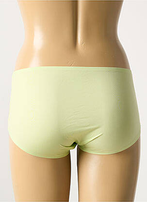 Shorty effet matière satinée vert MARIE JO femme