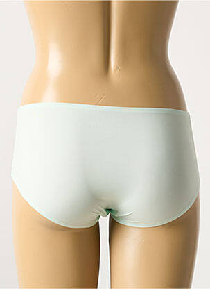 Shorty effet matière satinée vert clair MARIE JO femme