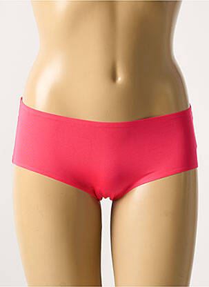 Shorty effet matière satinée rose fonce MARIE JO femme