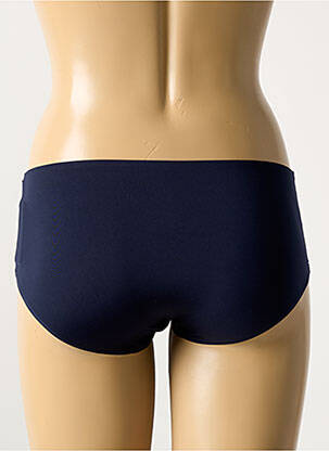 Shorty effet matière satinée bleu fonce MARIE JO femme