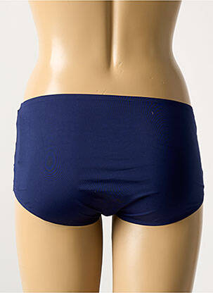 Shorty effet matière satinée bleu MARIE JO femme