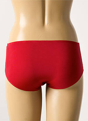 Shorty effet matière satinée rouge MARIE JO femme
