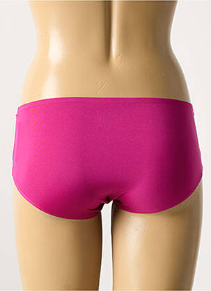 Shorty effet matière satinée rose MARIE JO femme
