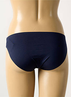 Culotte effet matière satinée bleu MARIE JO femme